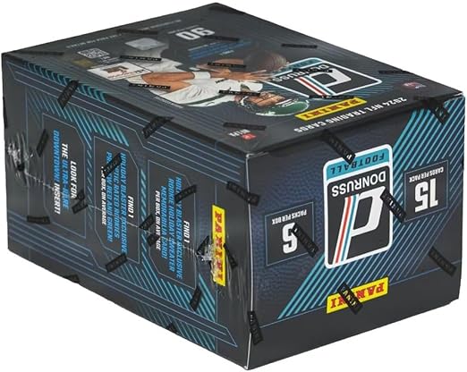 2024 Panini DONRUSS Football Card HOLIDAY Blaster Box, 90 Cards - 1 Rookie Sweater Patch Per Box