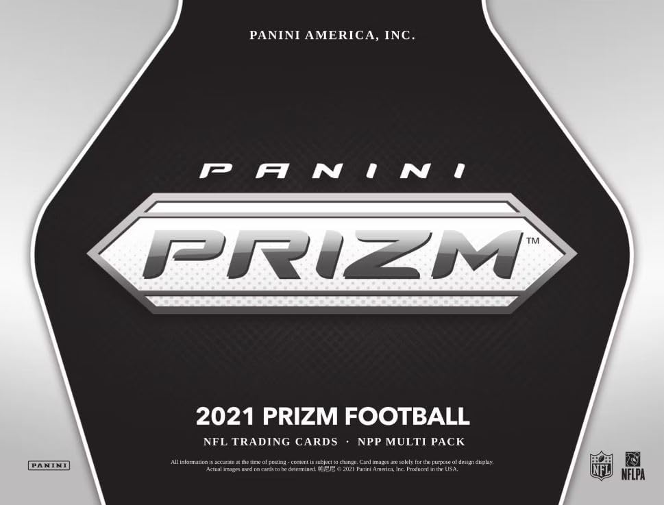 2021 Panini PRIZM Factory SEALED Football JUMBO PACK,15 Cards - Plus Novelty Patrick Mahomes Card
